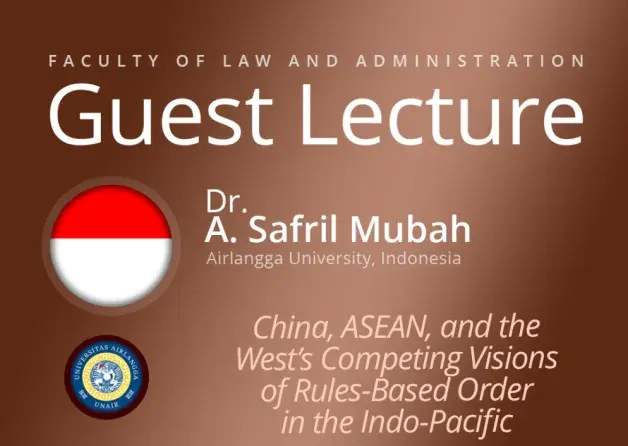 Guest Lecture by Dr. A. Safril Mubah (Airlangga…