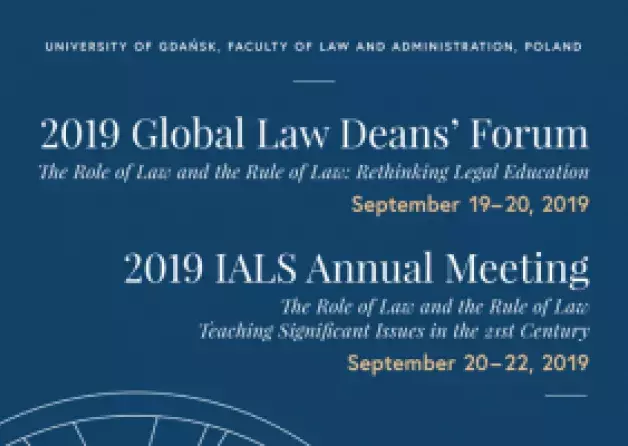 Global Law Dean's Forum & IALS 2019 Annual Meeting