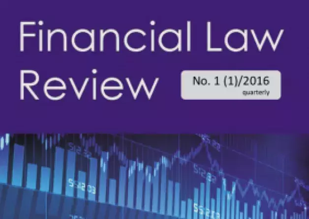 Financial Law Review in ERIH+