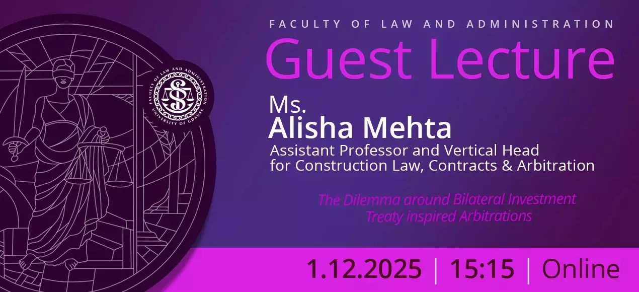 Guest Lecture by Alisha Mehta, Assistant Professor and Vertical Head for Construction Law, Contracts & Arbitration
