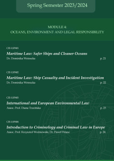  Comparative International and European Legal Studies Programme                                                                                         