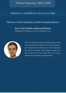  Comparative International and European Legal Studies Programme