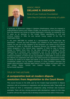 School of International and Advanced Problems of Private Law